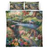 Housse De Couette Alice au pays des merveilles 05 Parure de lit Ensemble De Literie