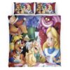 Housse De Couette Alice au pays des merveilles 07 Parure de lit Ensemble De Literie