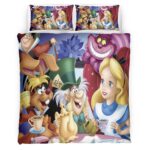 Housse De Couette Alice au pays des merveilles 07 Parure de lit Ensemble De Literie