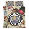 Housse De Couette Alice au pays des merveilles 08 Parure de lit Ensemble De Literie