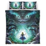 Housse De Couette Alice au pays des merveilles 14 Parure de lit Ensemble De Literie