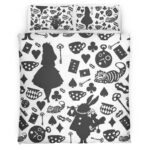 Housse De Couette Alice au pays des merveilles 15 Parure de lit Ensemble De Literie