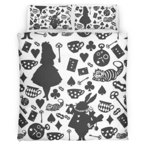 Housse De Couette Alice au pays des merveilles 15 Parure de lit Ensemble De Literie