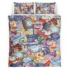 Housse De Couette Alice au pays des merveilles 16 Parure de lit Ensemble De Literie