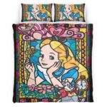 Housse De Couette Alice au pays des merveilles 17 Parure de lit Ensemble De Literie