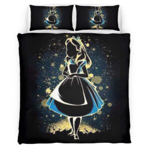Housse De Couette Alice au pays des merveilles 19 Parure de lit Ensemble De Literie