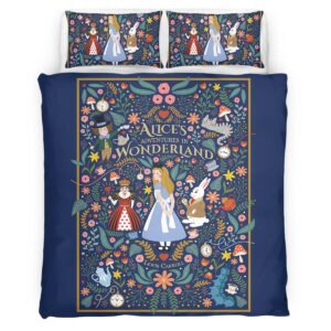 Housse De Couette Alice au pays des merveilles 20 Parure de lit Ensemble De Literie