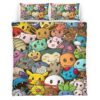 Housse De Couette Tous les Pokémon 2 Parure de lit Ensemble De Literie