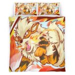 Housse De Couette Arcanin Pokémon La Légende Parure de lit Ensemble De Literie