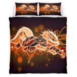 Housse De Couette Arcanin Pokémon La Légende 3 Parure de lit Ensemble De Literie