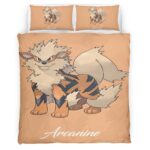 Housse De Couette Arcanin Pokémon La Légende 5 Parure de lit Ensemble De Literie