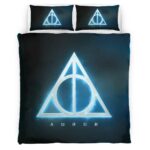 Housse De Couette Harry Potter Patronus Toujours Parure de lit Ensemble De Literie
