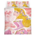 Housse De Couette Aurore – La Belle au bois dormant 01 Parure de lit Ensemble De Literie