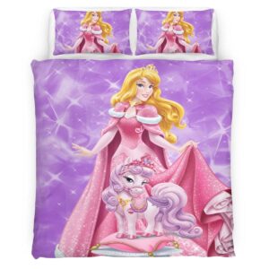 Housse De Couette Aurore – La Belle au bois dormant 02 Parure de lit Ensemble De Literie