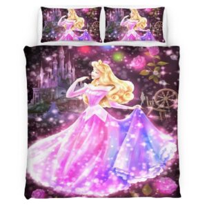 Housse De Couette Aurore – La Belle au bois dormant 03 Parure de lit Ensemble De Literie