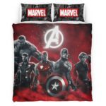 Housse De Couette Avengers Marvel 09 Parure de lit Ensemble De Literie