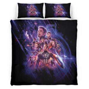 Housse De Couette Avengers Marvel 10 Parure de lit Ensemble De Literie