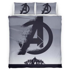 Housse De Couette Avengers Marvel Parure de lit Ensemble De Literie
