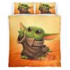 Housse De Couette Bébé Yoda Star Wars 5 Parure de lit Ensemble De Literie