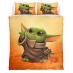 Housse De Couette Bébé Yoda Star Wars 5 Parure de lit Ensemble De Literie