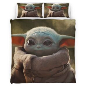 Housse De Couette Bébé Yoda Star Wars 6 Parure de lit Ensemble De Literie