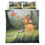 Housse De Couette Bambi 02 Parure de lit Ensemble De Literie