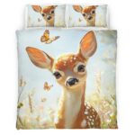 Housse De Couette Bambi 04 Parure de lit Ensemble De Literie