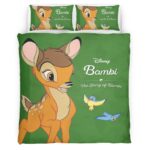 Housse De Couette Bambi – L’histoire de Bambi Parure de lit Ensemble De Literie