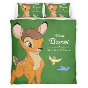 Housse De Couette Bambi – L’histoire de Bambi Parure de lit Ensemble De Literie