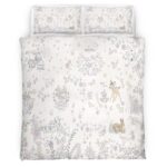 Housse De Couette Bambi & ses amis 03 Parure de lit Ensemble De Literie