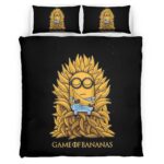 Housse De Couette Minions – Game of Bananas (Banane) Parure de lit Ensemble De Literie