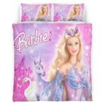 Housse De Couette Barbie 02 Parure de lit Ensemble De Literie