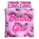 Housse De Couette Barbie 09 Parure de lit Ensemble De Literie