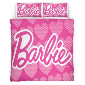 Housse De Couette Barbie 12 Parure de lit Ensemble De Literie