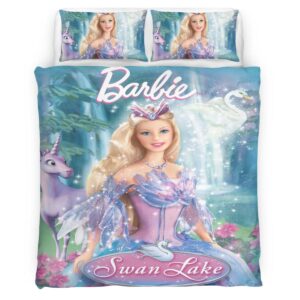 Housse De Couette Barbie – Le Lac des cygnes Parure de lit Ensemble De Literie