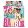 Housse De Couette Barbie – Trois filles Parure de lit Ensemble De Literie