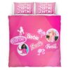 Housse De Couette Barbie – Rose mignon Parure de lit Ensemble De Literie