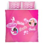 Housse De Couette Barbie – Rose mignon Parure de lit Ensemble De Literie