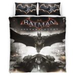 Housse De Couette Batman Arkham Knight Parure de lit Ensemble De Literie