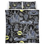 Housse De Couette Batman DC 29 Parure de lit Ensemble De Literie