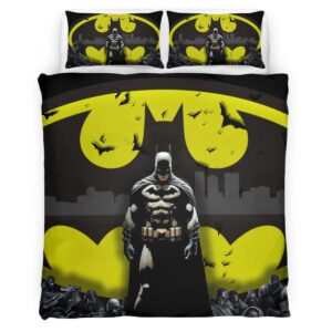 Housse De Couette Batman Héros DC Parure de lit Ensemble De Literie