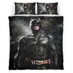 Housse De Couette Batman Dark Night sous la pluie Parure de lit Ensemble De Literie