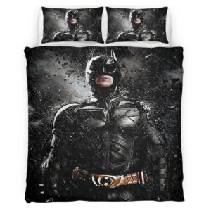 Housse De Couette Batman Dark Night sous la pluie Parure de lit Ensemble De Literie