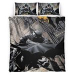 Housse De Couette Batman Héros dans la nuit noire 02 Parure de lit Ensemble De Literie