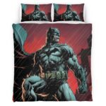 Housse De Couette Batman Héros dans la nuit noire 03 Parure de lit Ensemble De Literie
