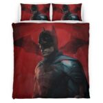 Housse De Couette Batman Héros dans la nuit noire 5 Parure de lit Ensemble De Literie