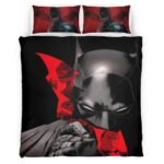 Housse De Couette Batman Héros dans la nuit noire 7 Parure de lit Ensemble De Literie