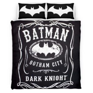 Housse De Couette Batman Style Jack Daniels DC Comics Parure de lit Ensemble De Literie