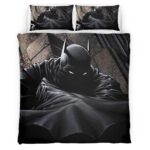 Housse De Couette Batman dans l’immeuble Parure de lit Ensemble De Literie