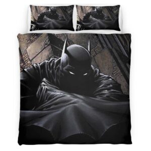 Housse De Couette Batman dans l’immeuble Parure de lit Ensemble De Literie
